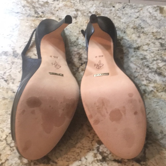 Cole Haan Black Leather Platforms 8 1/2 - Picture 5 of 8